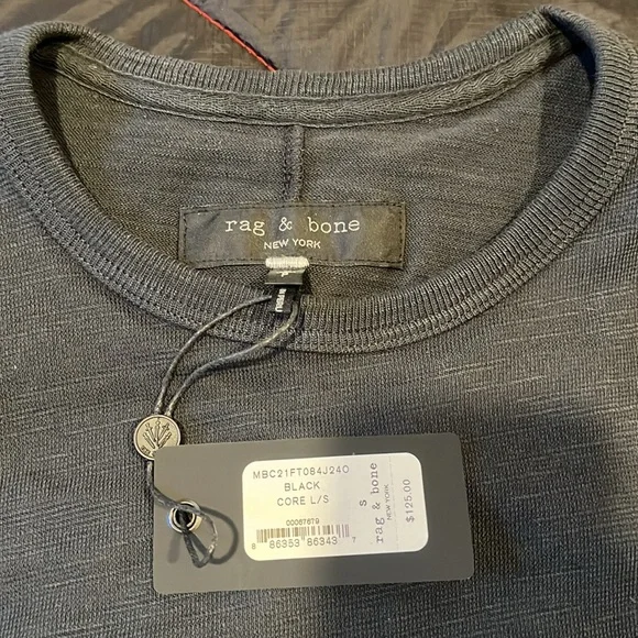 Rag & Bone Core LS Tee - Picture 2 of 9